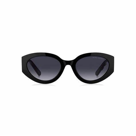 MARC JACOBSMarc Jacobs MARC 694/G/S 08A/9O Women's Sunglasses - Black Frame, Grey Gradient LensesEYEWEAREcecile