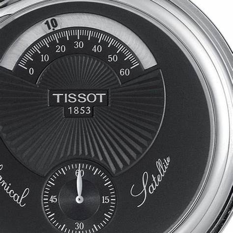 TISSOTTissot T - Pocket Satellite Mechanical Pocket Watch - Black Dial, Palladium - Plated Brass CaseWATCHESEcecile