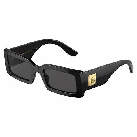 Dolce & Gabbana DG4416 501/87 Women's Sunglasses - Black Frame, Dark Gray Lenses