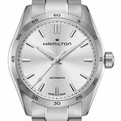 Hamilton Jazzmaster Performer Auto H36105150 - 34mm Edelstahl, silbernes Zifferblatt, Edelstahlarmband