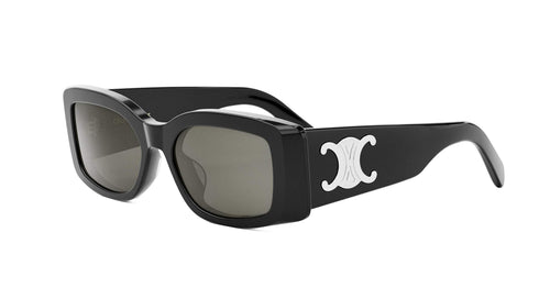 CELINECeline CL40282U Triomphe Maxi Rectangle Sunglasses – 53 mm AcetateEYEWEAREcecile