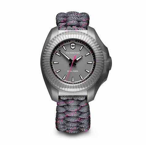 VICTORINOXVictorinox I.N.O.X. V Women's Watch - Grey Dial, Paracord Strap (Model V241771)WATCHESEcecile