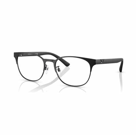 Lunettes Emporio Armani EA1139 3001 A 55 pour homme - monture noire mate, verre transparent
