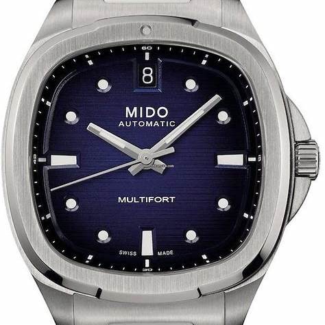 MIDOMido Multifort TV 35 MOP Diamond M049.307.11.106.00 Automatic Women's Watch – Stainless Steel BraceletWATCHESEcecile