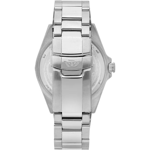 Philip Watch R8223597034 Caribe Sport Men's Watch – 42mm, Blue Dial, Automatic, Steel Bracelet