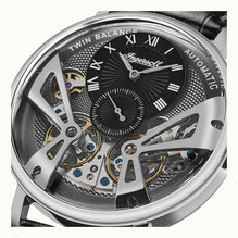 Ingersoll I13103 Orologio da uomo automatico The Tennessee - Quadrante grigio scheletrato, 46 mm