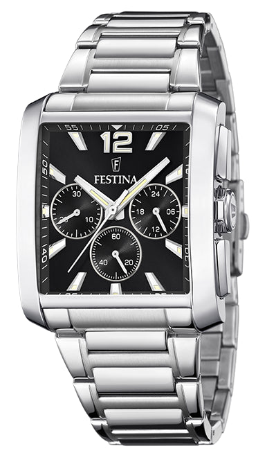 Festina F20635/4 Men’s Chronograph – Black Dial, Stainless Steel 38mm