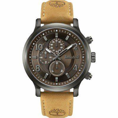 TIMBERLANDTimberland TDWGF0055703 Driscoll Chronograph – 46mm Anthracite Steel Case, Brown Leather StrapWATCHESEcecile