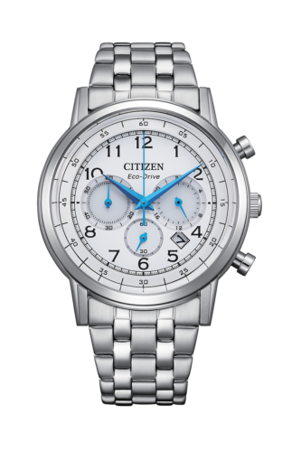 Citizen CA4630-53A Eco-Drive Reloj Cronógrafo - Esfera Blanca