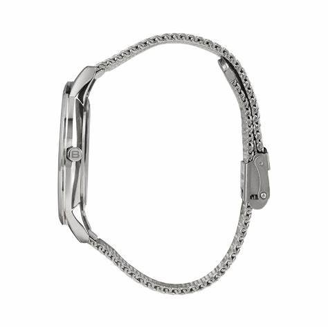 BREILBreil Avery EW0458 Men's Ultra - Thin Quartz Watch - 41mm Matte Black Dial, Stainless Steel Mesh BraceleWATCHESEcecile