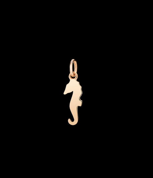 Dodo Seahorse Charm DMB4007SEAHS0009R – 9K Rose Gold Pendant