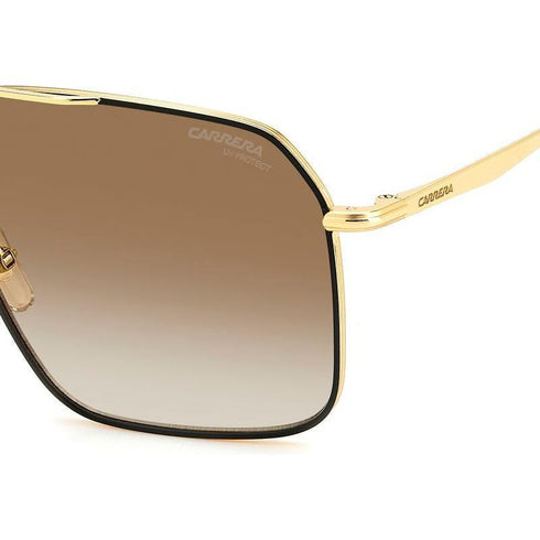 CARRERACarrera 333/S Navigator Sunglasses – Gold Frame, Dark Grey Gradient LensesEYEWEAREcecile