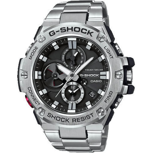 CASIO G - SHOCKCasio G - Shock G - STEEL GST - B100D - 1AER Men's Analog Chronograph Watch - Stainless SteelWATCHESEcecile