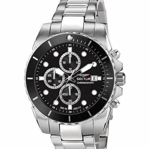SECTORSector 450 R3273776002 Chronograph – 44mm Stainless Steel Men's WatchWATCHESEcecile