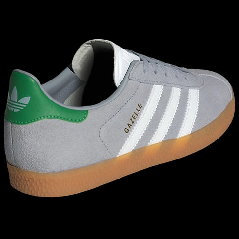 Adidas Gazelle gris blanc femme