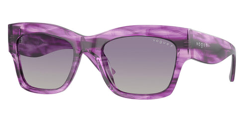 Vogue VO5524S Occhiali da sole da donna - Montatura in acetato a forma di cuscino da 54 mm, lenti sfumate, diverse opzioni di colore