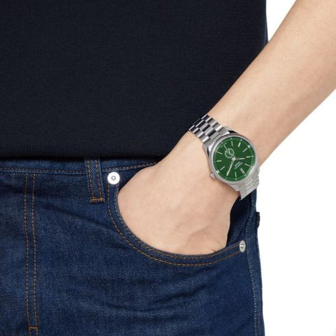 Gucci G-Timeless YA126397 40 mm Automatic – Green Dial, Steel Bracelet