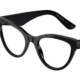 Dolce & Gabbana DG3372 501 50 Women's Cat-Eye Eyeglasses - Black Frame