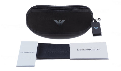 Emporio Armani EA4223U 5088/80 Men's Sunglasses - Matte Blue Frame, Dark Blue Lenses