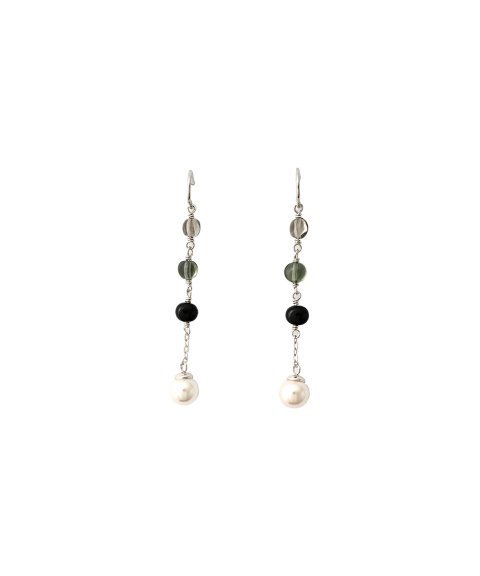 MAJORICAMajorica 8426881584354 Women’s Earrings – Stainless Steel, White PearlBIJOUXEcecile