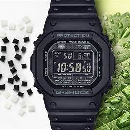 CASIO G - SHOCKCasio G - Shock GW - 5000HS - 1ER Men's Watch – 42.8mm Stainless Steel Case, Bio - Based Resin Strap, Solar - Powered, Radio - Controlled, 200M Water ResistanceWATCHESEcecile