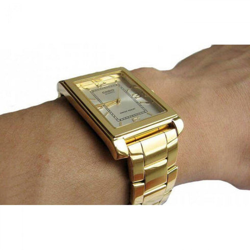 CASIO & VINTAGECasio LTP - 1234PG - 7AEG Women's Quartz Watch - Gold - Tone, Rectangular DialWATCHESEcecile