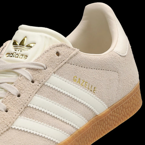 Adidas Gazelle White Beige Women