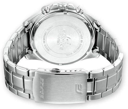 CASIO EDIFICECasio Edifice EFR - 552D - 2AVUEF Men's Stainless Steel Chronograph Watch with Blue DialWATCHESEcecile
