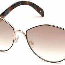 EMILIO PUCCIEmilio Pucci EP0118 6228G Women's Cat Eye Sunglasses - Pink Frame, Brown LenseEYEWEAREcecile