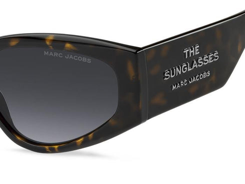 MARC JACOBSMarc Jacobs MARC 803/S AB8/WJ Women's Cat - Eye Sunglasses - Havana Grey Frame, Grey Gradient Polarized LensesEYEWEAREcecile