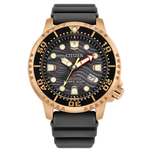 CITIZENCitizen Promaster BN0163 - 00H Dive Watch – Eco - Drive, Rose Gold - Tone, 44mmWATCHESEcecile