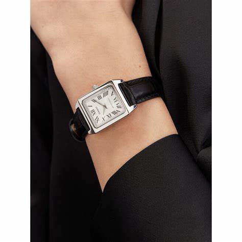 CASIO & VINTAGECasio LTP - B150L - 7B1EF Women's Analog Quartz Watch - Silver Dial, Black Leather StrapWATCHESEcecile