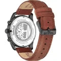 TIMBERLANDTimberland TDWGF0041204 Northbridge Chronograph – 45mm Black Steel Case, Blue Dial, Brown Leather StrapWATCHESEcecile