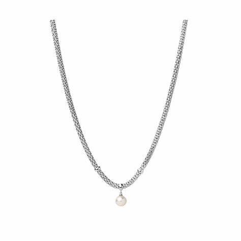 MILUNAMiluna PCL5833B Necklace - 925 Silver with White PearlJEWELRYEcecile