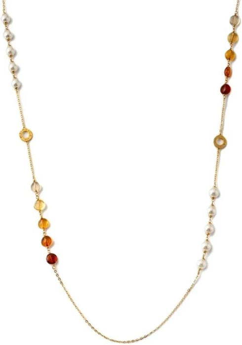 Majorica Murano Necklace 16699.01.1.000.010.1 – 925 Silver, Multicolor Crystals, 90cm