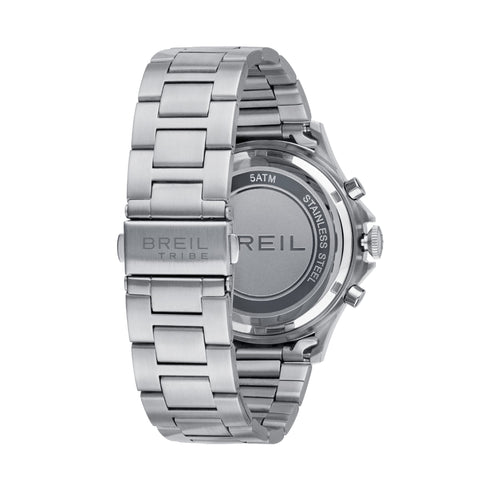 Breil Kart EW0658 Herren Chronograph Uhr - Schwarzes Zifferblatt, Edelstahl