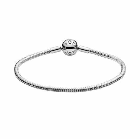 PANDORAPandora Moments Snake Chain Bracelet 590728 - 17 - 17cm Sterling Silver Charm BraceletBIJOUXEcecile