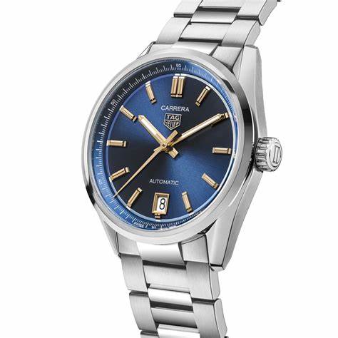 TAG Heuer Carrera Date WBN2311.BA0001 Damenuhr - Blaues Zifferblatt, Stahlarmband