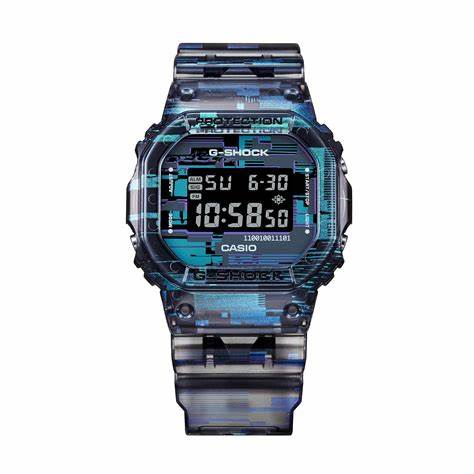 Reloj Casio G-SHOCK DW-5600NN-1ER para hombre - Edición especial Digital Glitch