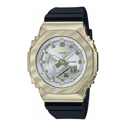 Orologio analogico-digitale da donna Casio G-SHOCK GM-S2100BC-1AER - Cinturino in resina nera