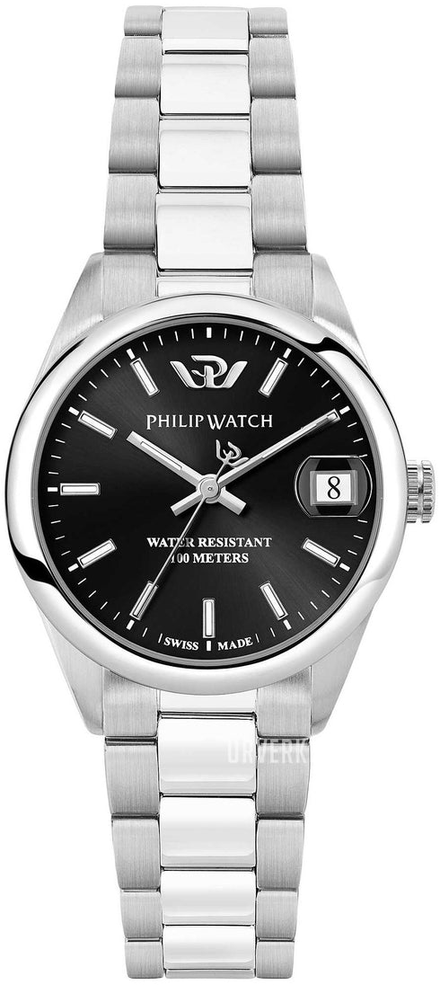 PHILIP WATCHPhilip Watch R8253597623 Caribe Women's Watch - 39mm, Black Dial, Steel BraceletWATCHESEcecile