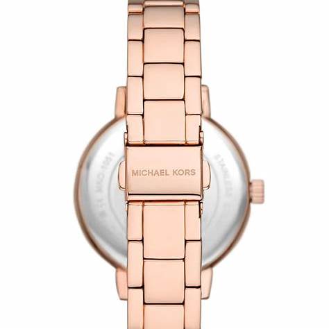Michael Kors MKO1052 Damenuhr Sofie Rose Gold-Ton aus Edelstahl