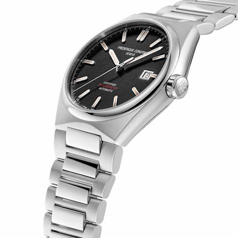 Frederique Constant Highlife Automatic COSC FC-303BBG3NH6B - Quadrante nero, bracciale in acciaio inossidabile