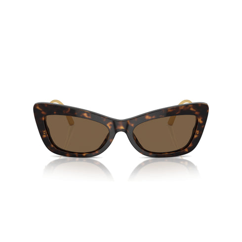 DOLCE & GABBANADolce & Gabbana DG4467B 502/73 Women's Sunglasses - Havana Frame, Brown LensesEYEWEAREcecile
