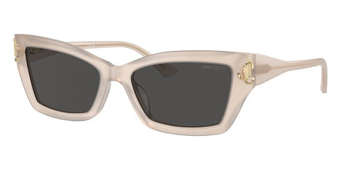 Jimmy Choo JC 5011U Women's Sunglasses - 55mm, Opal Beige Frame with Grey Lenses