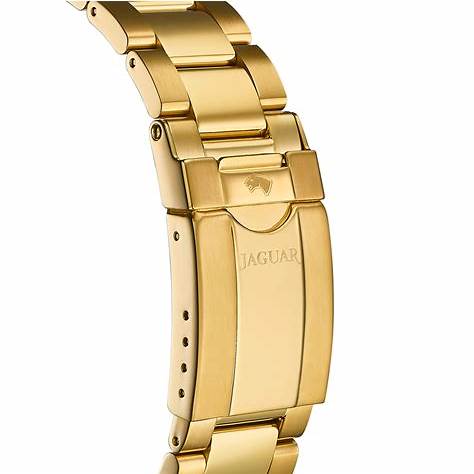JAGUARJaguar Men's Swiss Quartz Chronograph Watch - Model J864/5, Gold - Tone Stainless Steel, Blue DialWATCHESEcecile