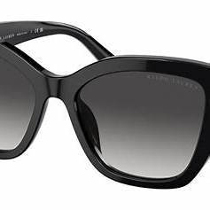 Ralph Lauren The Isabel RL8216U 5001/8G Women's Sunglasses – Black Frame, Grey Lenses