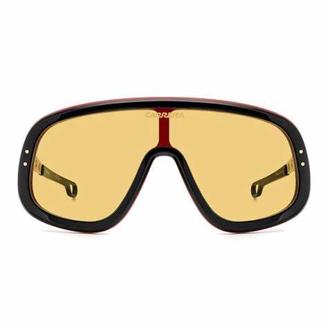 CARRERACarrera Flaglab 17 Special Edition Sunglasses Black Frame Yellow LensesEYEWEAREcecile