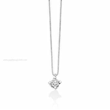 MILUNAMiluna CLD3609_014 Women's White Gold Necklace with 0.14 ct Diamond PendantJEWELRYEcecile