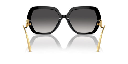 DOLCE & GABBANADolce & Gabbana DG4468B 501/8G Women's Sunglasses - Black Frame, Grey Gradient LensesEYEWEAREcecile